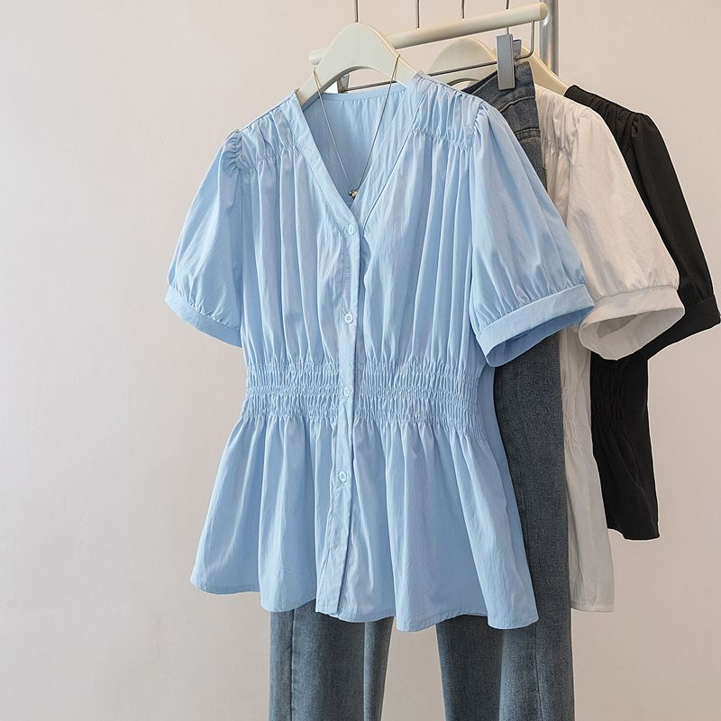 Korean Lifestyle - Camisa e Blusa Feminina Plus Size
