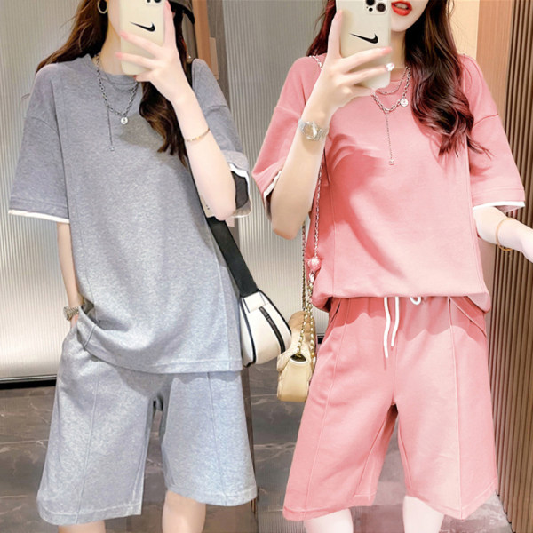 Korean Lifestyle - Conjunto de Pijamas Casuais de Verão