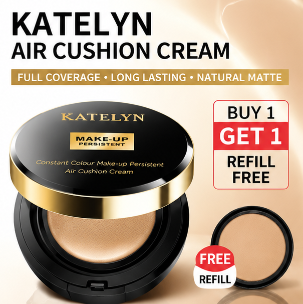 Bb Cushion Korean - Base Líquida Facial Hidratante e Refrescante