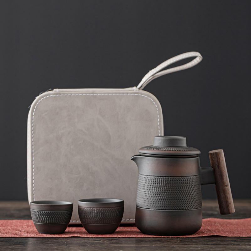 Korean Tea Set - Conjunto de chá retrô de cerâmica