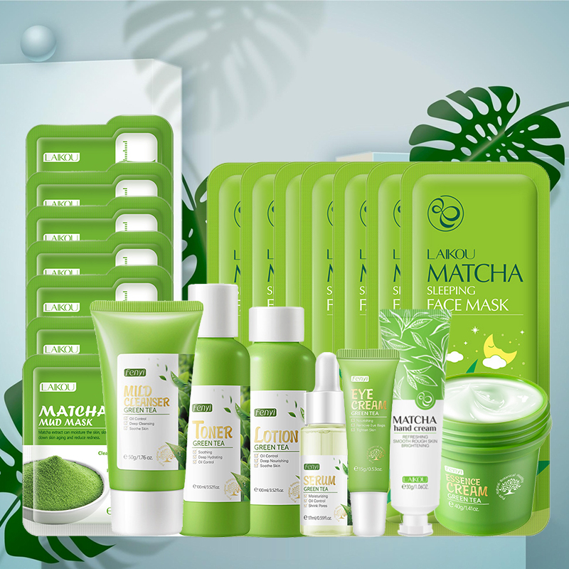 Kit de Cuidados com a Pele de  - Korean Tea Set avaliação e preço