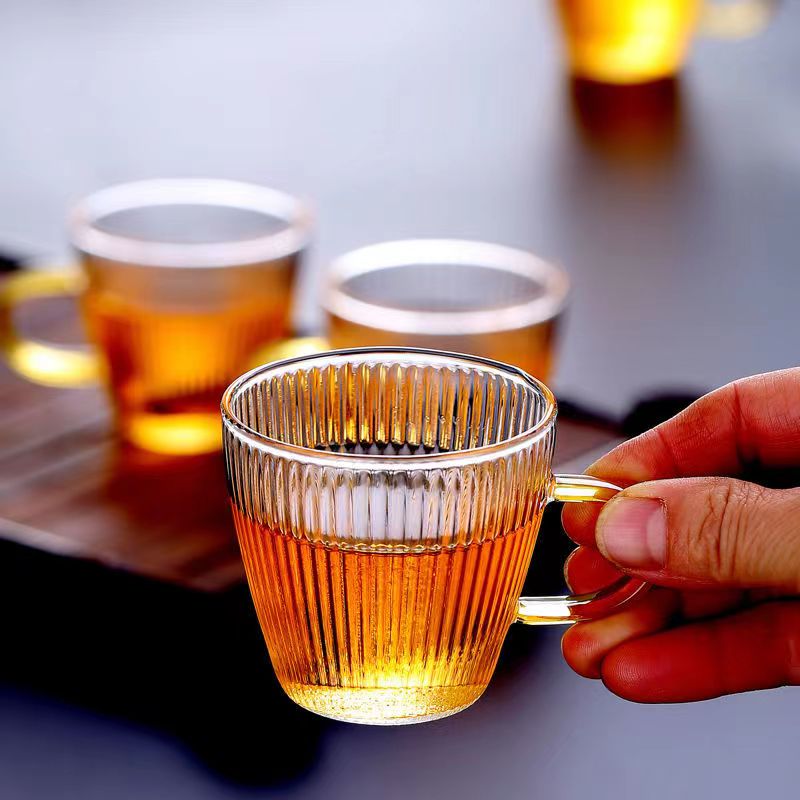 Copos de chá de vidro pequenos - Korean Tea Set avaliação e preço