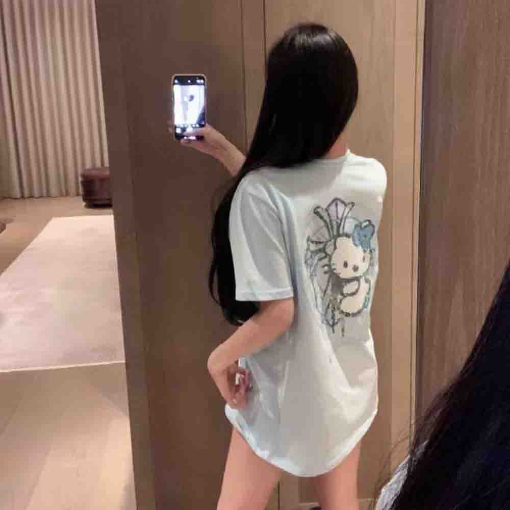 Camiseta Feminina Estampada co - Korean Lifestyle avaliação e preço