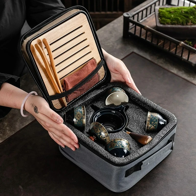 Jogo chinês do chá de Kung Fu, - Korean Tea Set avaliação e preço