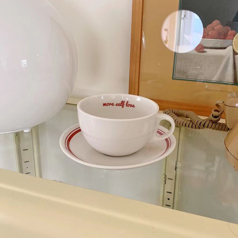 Coreia Cartas Coffee Cup Sauce - Korean Tea Set avaliação e preço