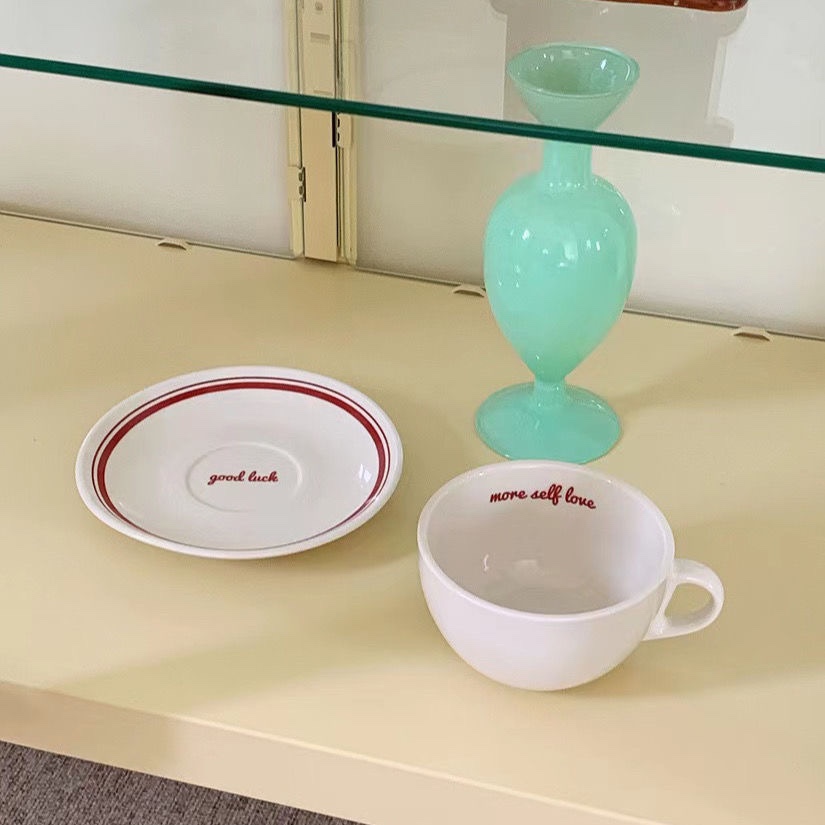 Coreia Cartas Coffee Cup Sauce - Korean Tea Set avaliação e preço