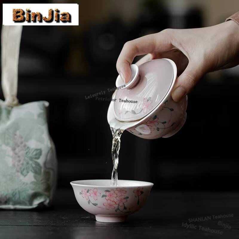 Conjunto de chá de flor de cer - Korean Tea Set avaliação e preço