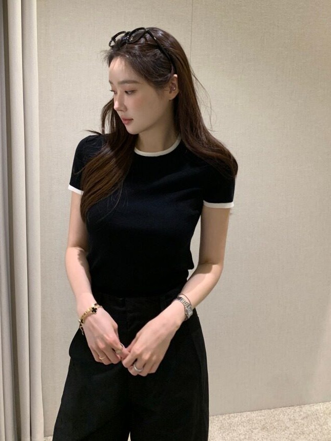 Suéter de Malha Fino com Bloco - Korean Daily Lifestyle avaliação e preço
