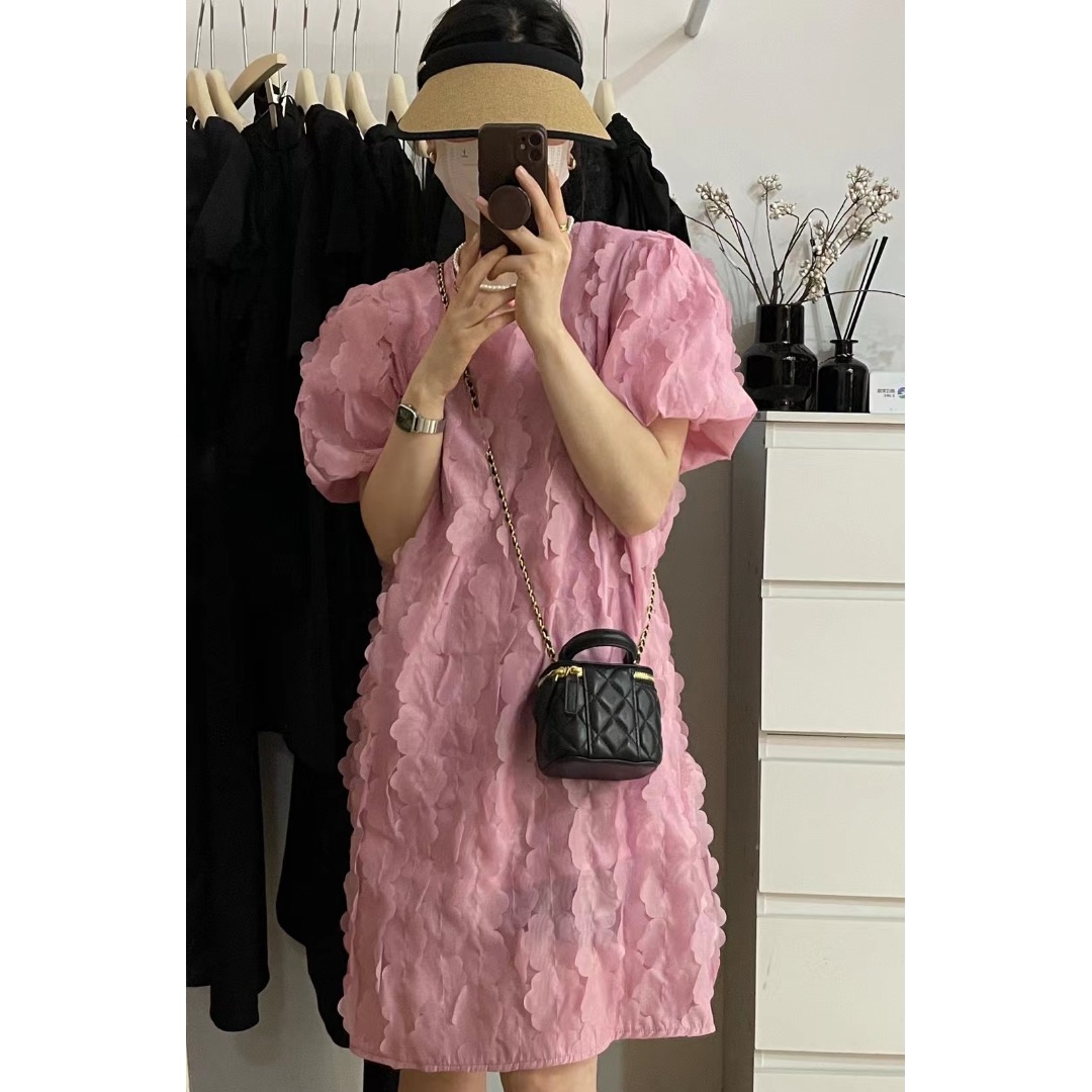 Vestido Floral com Manga Bufan - Korean Daily Lifestyle avaliação e preço