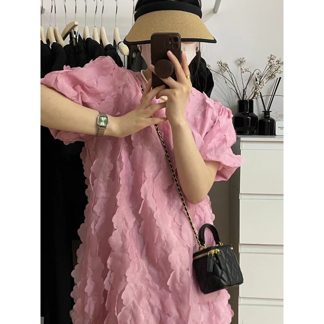 Vestido Floral com Manga Bufan - Korean Daily Lifestyle avaliação e preço
